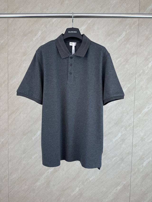 Saint Laurent 圣罗兰 经典纯色Logo字母刺绣polo衫 Size S M L Xl p160