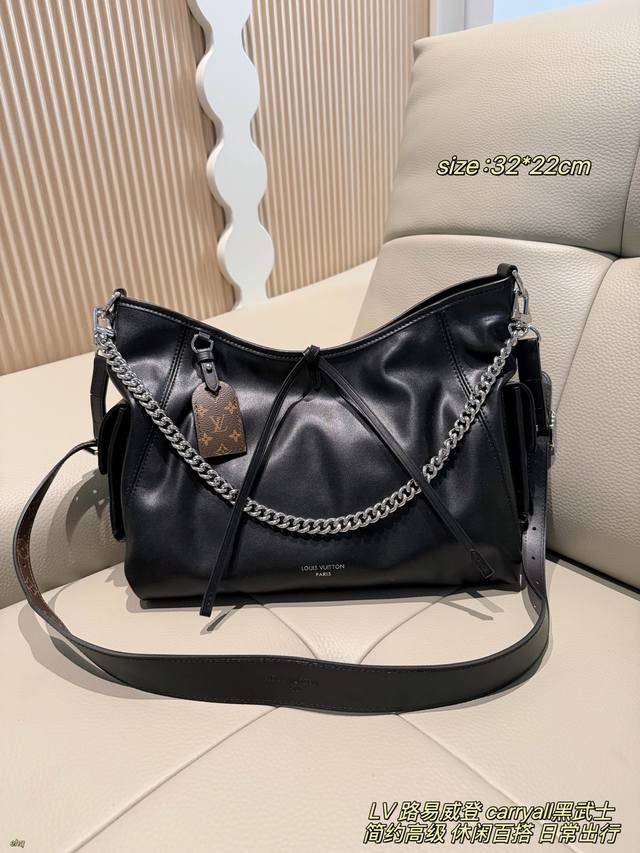 p280 with box. Louis Vuitton Carryall Black Knight handbag. Made of soft lambski p280 with box. Louis Vuitton Carryall Black Knight handbag. Made of soft lambski
