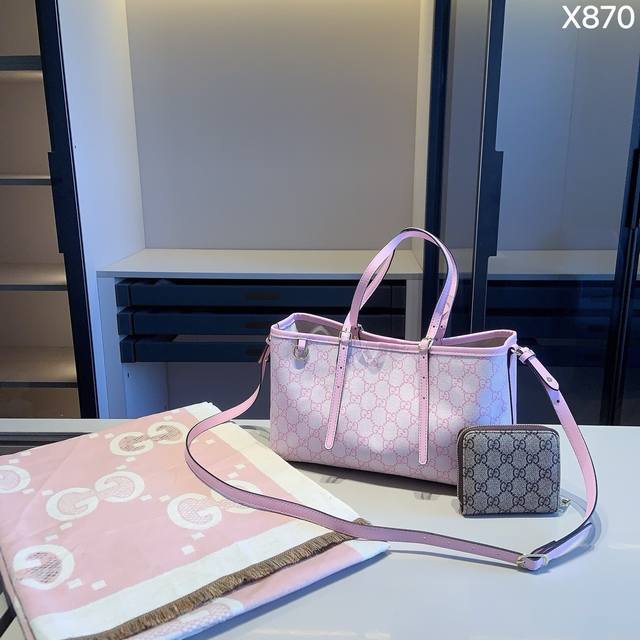 240 New Arrival Combo ( ) Brand New Series Combo X870 ( ) Gucci Tote Bag + G Sca