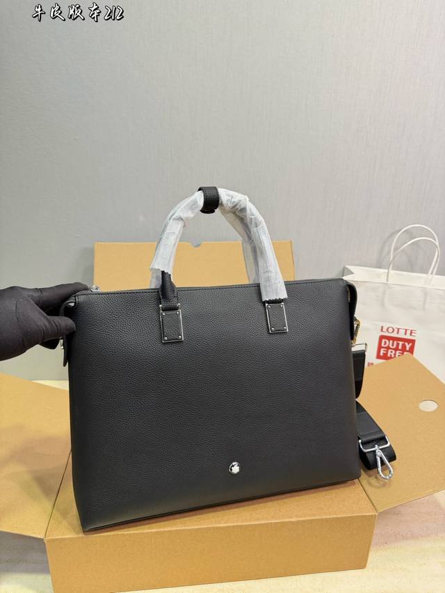 p460 Montblanc business tote bag, with a delicate and durable feel, simple and e
