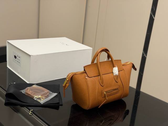 ?360 (with box) Celine's new Luggage bag - color showcase! An irresistible high-