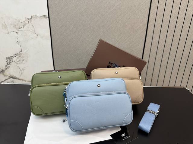 p260 Montblanc Masterpiece Collection Zippered Messenger Bag Shoulder/Crossbody