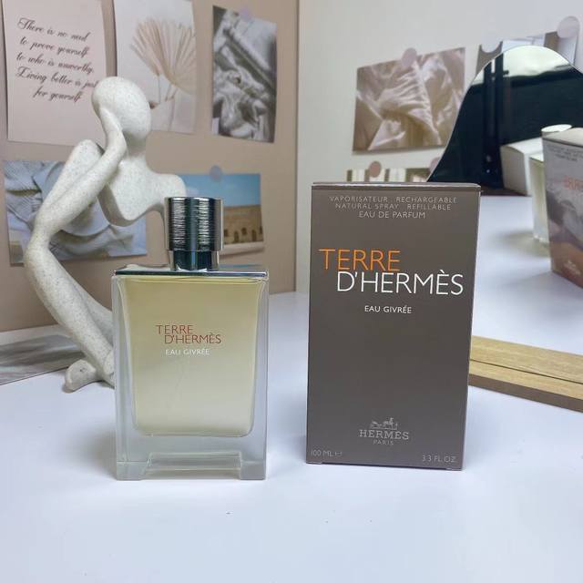 110原单品质 Hermes爱马仕大地泠洌之水男香水霜冻大地持久清新100Ml！