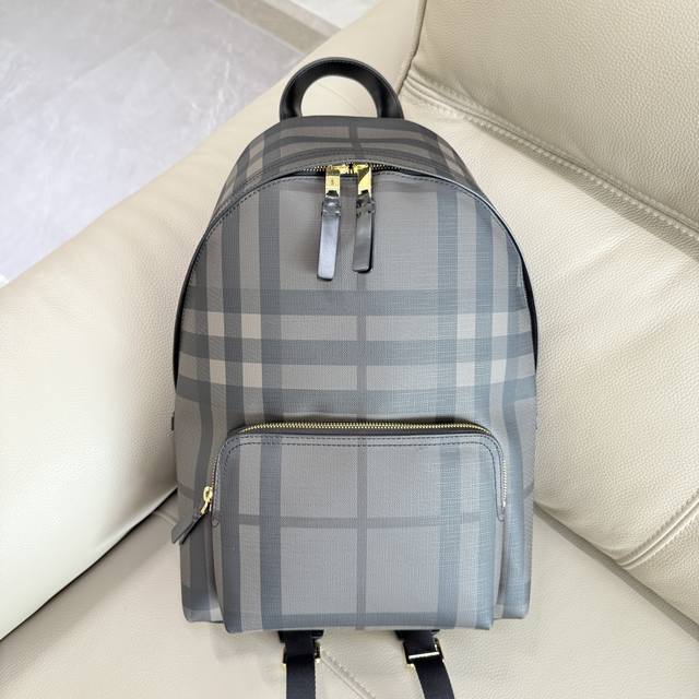 p750 Top-quality original Burberry London check backpack, durable and practical,