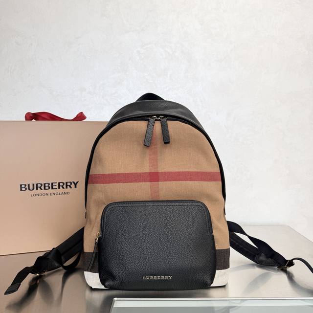 p820 Top-quality original replica, Burberry Canvas check backpack with exquisite
