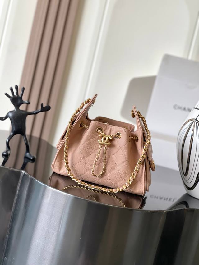 p1370 Chanel 25Bag Mini Bag ( ) - Glossy leather + vintage steel hardware. Size: