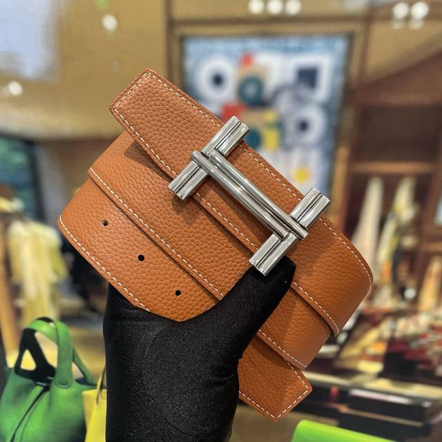 p340 Hermes- 宽度 38Mm 精品 柜姐 推荐分享 H 双面 原版皮 配精品扣，精品原单品质，精工制作，细节看图，金牌销售柜姐 实物拍摄，高端奢