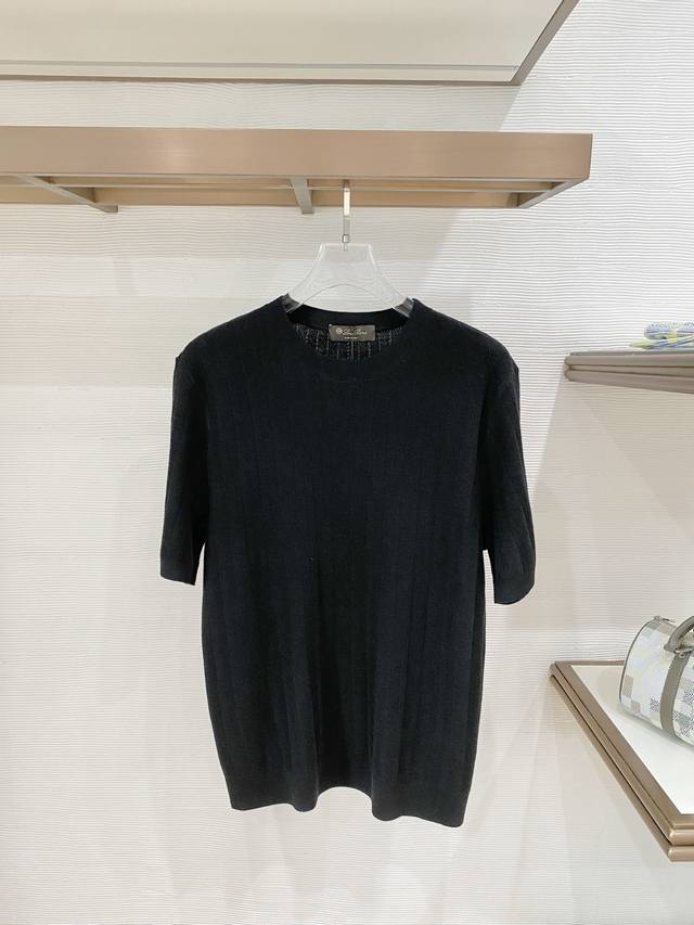 Loro Piana selects the finest quality wool. This crew neck sweater undergoes a s Loro Piana selects the finest quality wool. This crew neck sweater undergoes a s