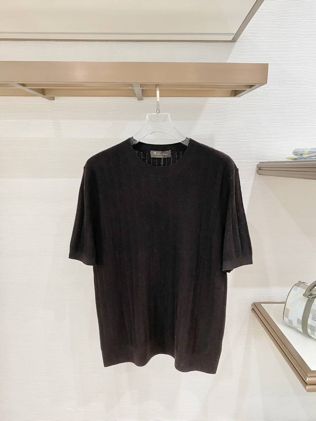 Loro Piana selects the finest quality wool. This crew neck sweater undergoes a s Loro Piana selects the finest quality wool. This crew neck sweater undergoes a s
