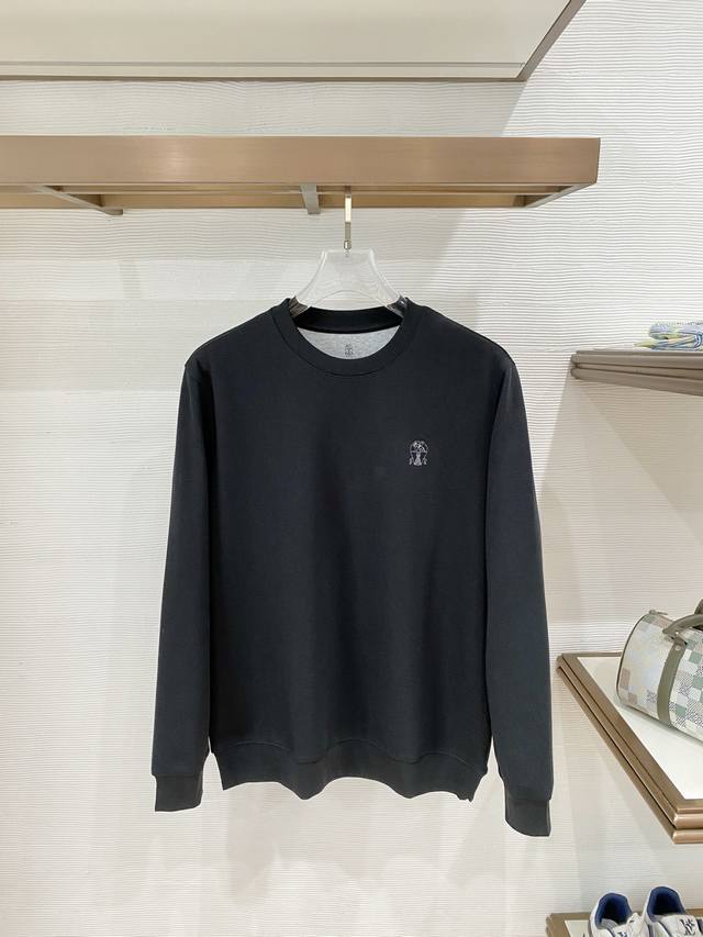 Brunello Cucinelli official website style air layer sweatshirt Size: M-3 XL Colo Brunello Cucinelli official website style air layer sweatshirt Size: M-3 XL Colo