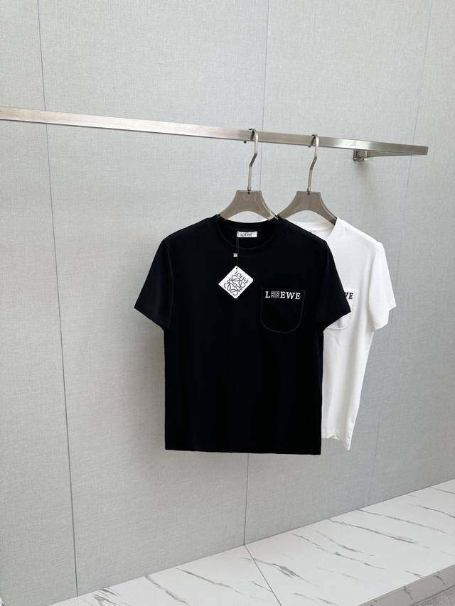 p190 Loewe 2026 New Arrival Short-Sleeve T-Shirt! Fashionable and casual short-s