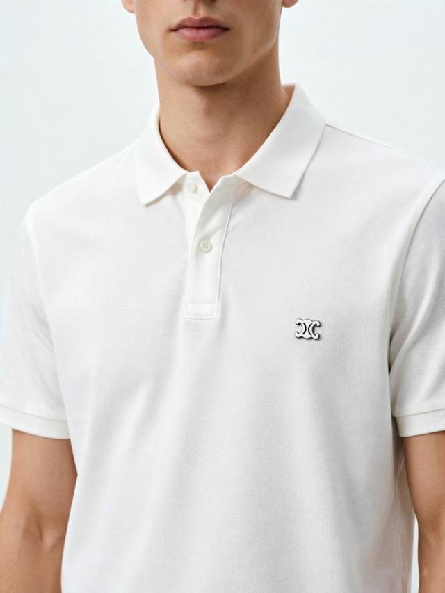 310 Celine Men's Premium Business Casual Piqu