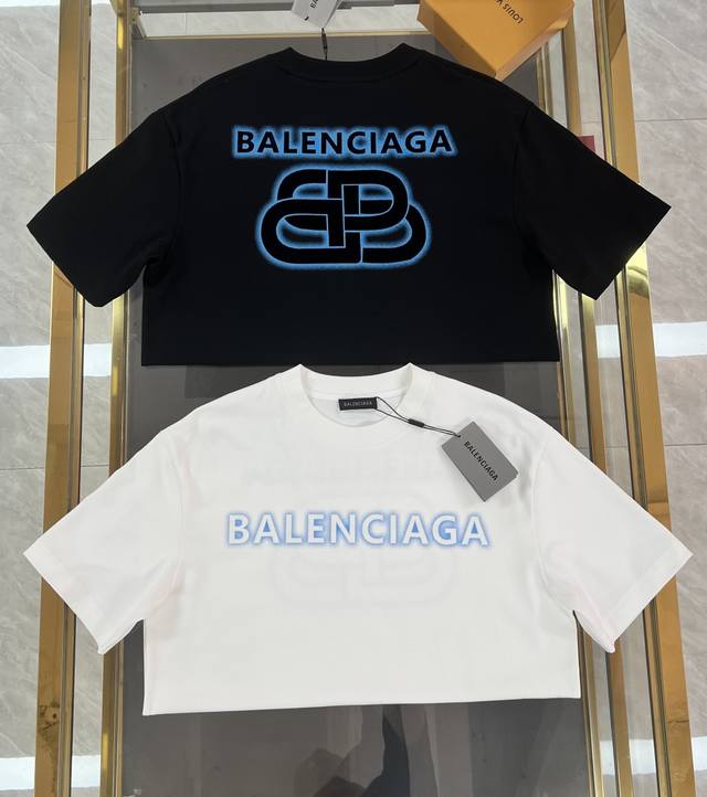 p230 Balenciaga 2026 Spring/Summer High-End Custom T-Shirt Core Fabric: Peruvian