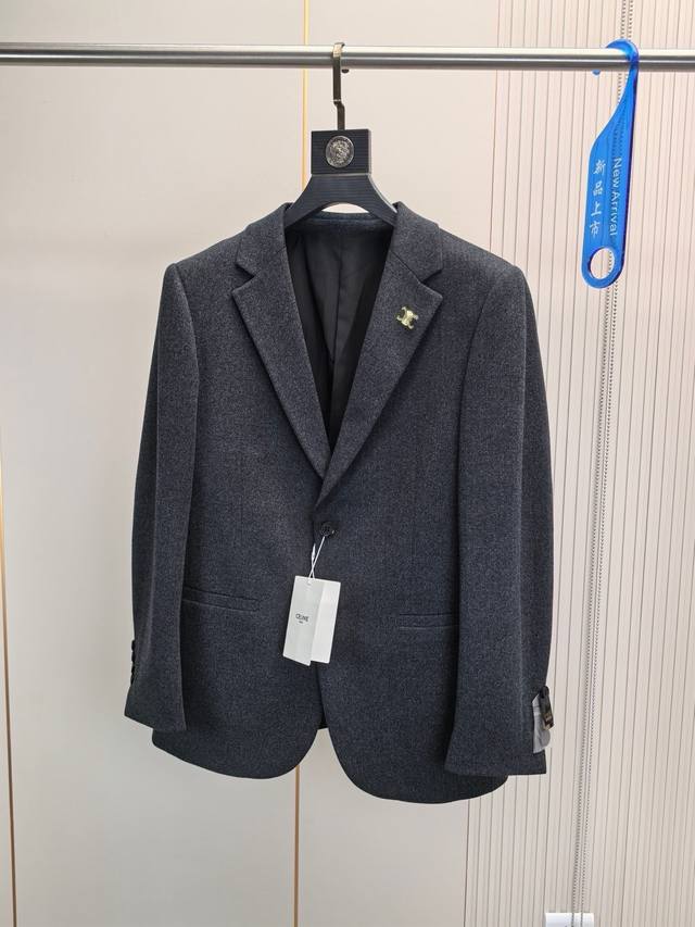 p510 Celine. 2026 Spring Simple Business Casual Blazer. Exclusively supplied pol