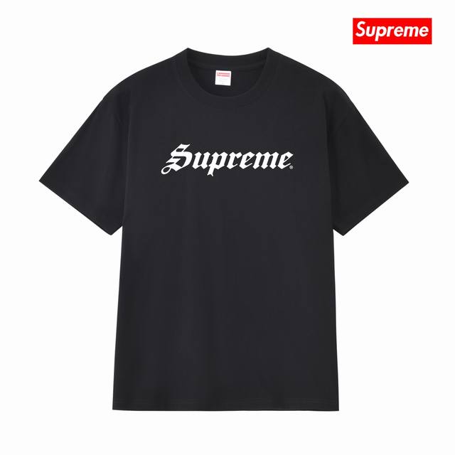 S406 p100 Supreme Ss26 Week18 Speed Tee Classic Loose Drop Shoulder Floral Logo