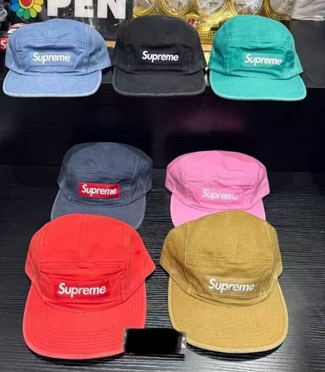 M002 p130 Supreme Ss26 Week11 Canvas Camp Cap Baseball Cap, Unisex Style, Couple