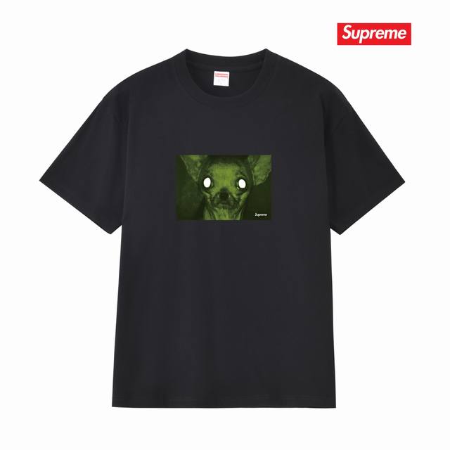 S396 p100 Supreme Fw18 Chris Cunningham Chihuahua Hooded Sweatshirt Black Dog Ey