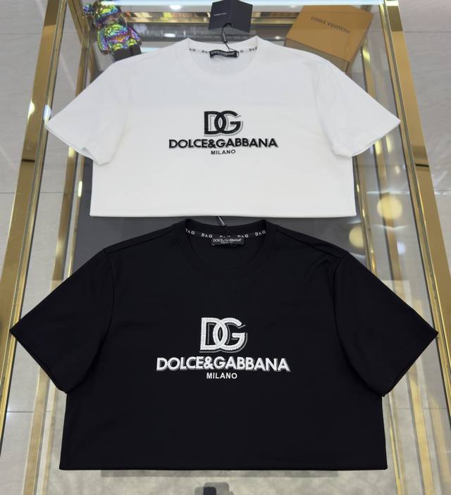 p280 Dolce & Gabbana 2026 Spring/Summer High-End Custom T-Shirt Core Fabric: Egy