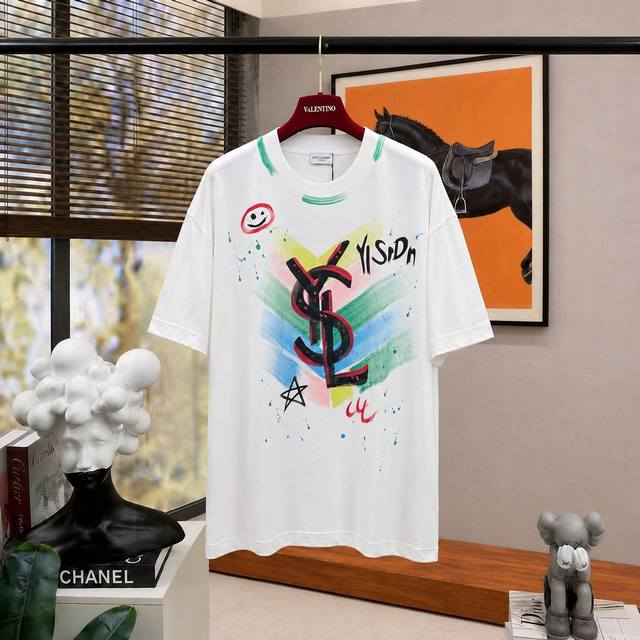Saint Laurent 2026 Spring/Summer New Arrival - Latest Boutique Short-Sleeve Crew