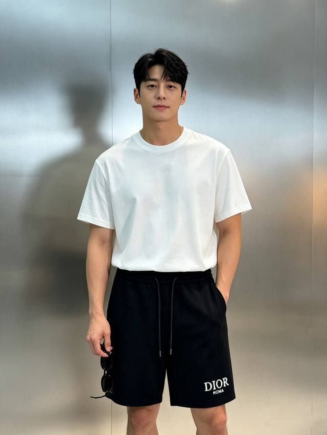 210 Dior New Trendy Five-Point Shorts, Classic Brand Lettering Basic Style with 210 Dior New Trendy Five-Point Shorts, Classic Brand Lettering Basic Style with
