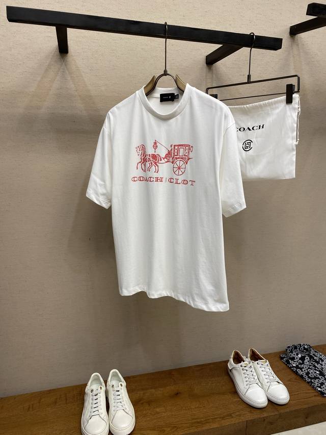 p160Coach, New Short-Sleeve T-Shirt. Perfect for everyday wear. Made of custom p