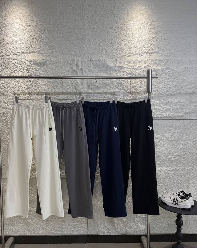 p170. 2026 Autumn/Winter Mlb New Wide-Leg Pants. Fabric: 360g 100% Cotton Terry