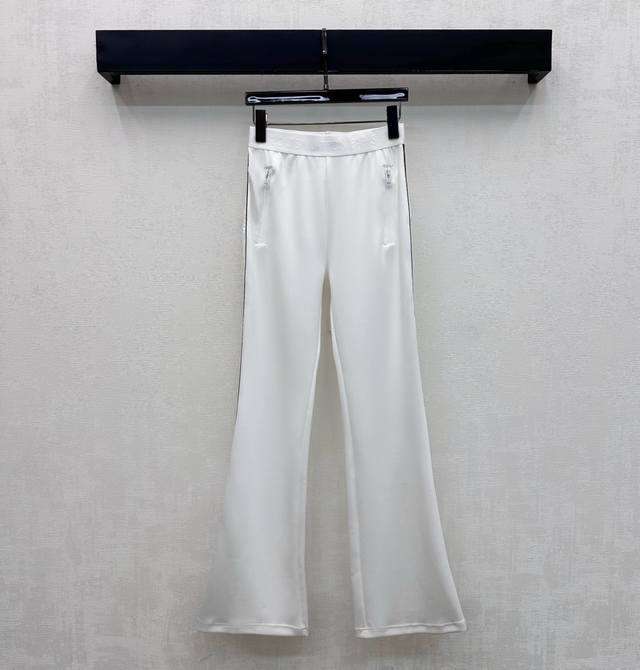 p290Louis Vuitto*2026 New Arrival: Webbing-Embellished Flared Trousers, Custom M