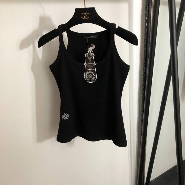 p120 Style No. 20248626 Chrome Hearts *New Embroidered Cross Flower Cool and Ver
