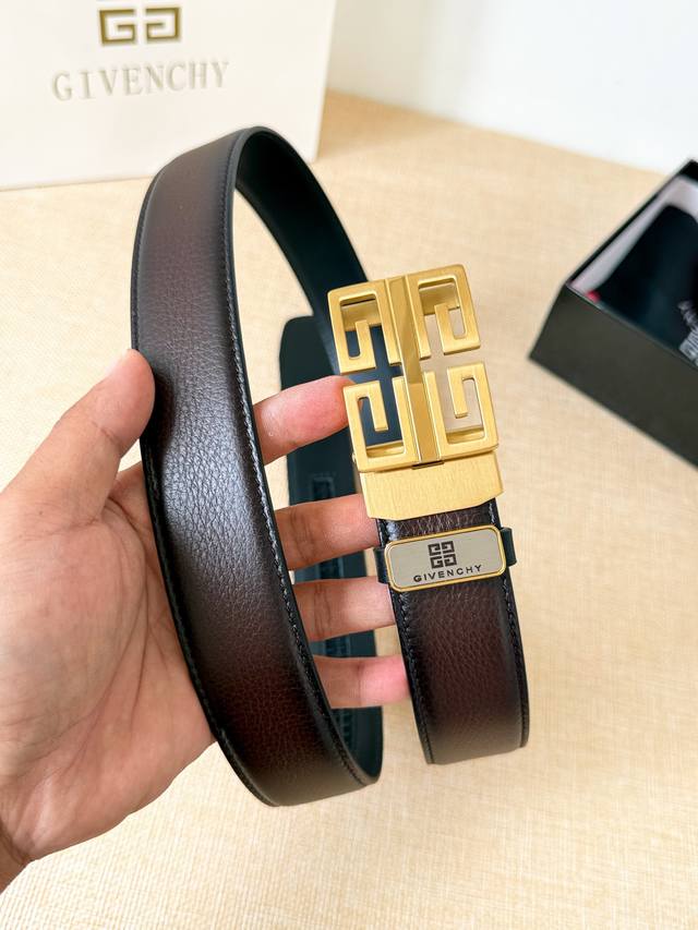 Product Name: Givenchy Automatic Belt P210 Model: Automatic buckle, pure steel a Product Name: Givenchy Automatic Belt P210 Model: Automatic buckle, pure steel a