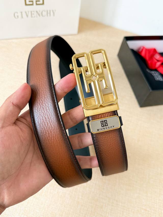 Product Name: Givenchy Automatic Belt P210 Model: Automatic buckle, pure steel a Product Name: Givenchy Automatic Belt P210 Model: Automatic buckle, pure steel a