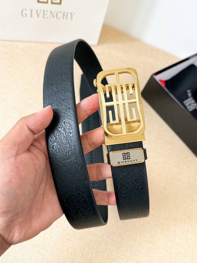 Product Name: Givenchy Automatic Belt P210 Model: Automatic buckle, pure steel a Product Name: Givenchy Automatic Belt P210 Model: Automatic buckle, pure steel a