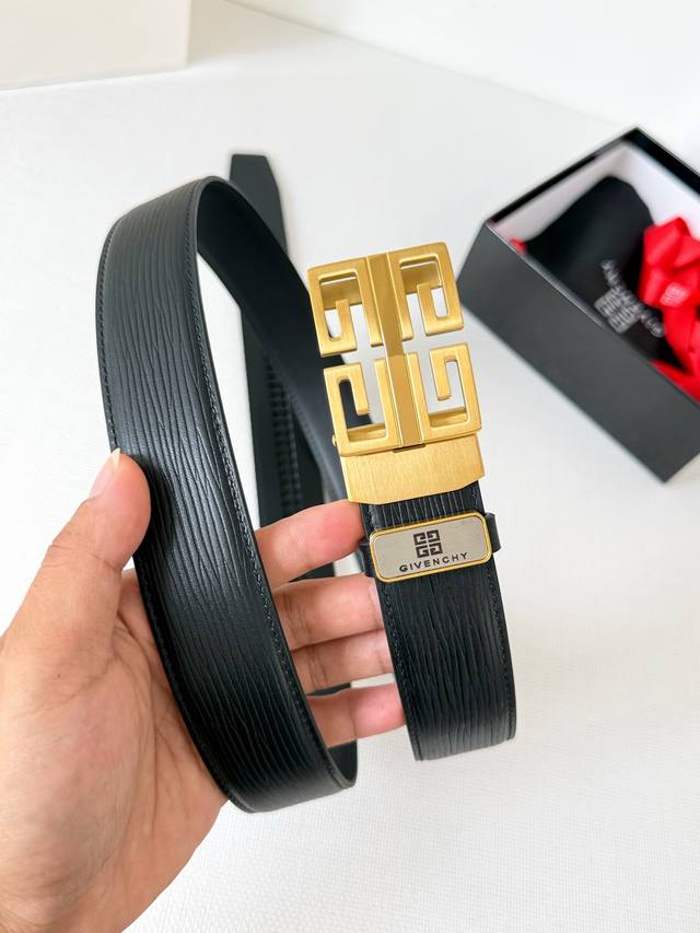 Product Name: Givenchy Automatic Belt P210 Model: Automatic buckle, pure steel a Product Name: Givenchy Automatic Belt P210 Model: Automatic buckle, pure steel a