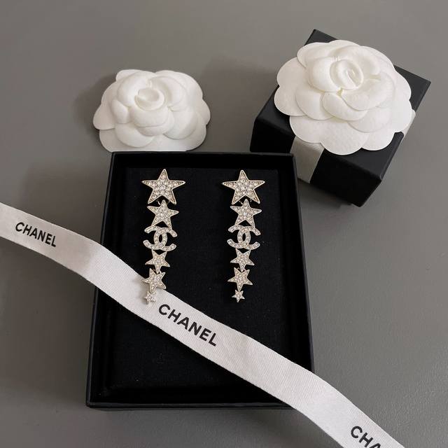 p140 Our product is the Chanel Star Long Stud Earrings Z 7200, from the 2023 Ear