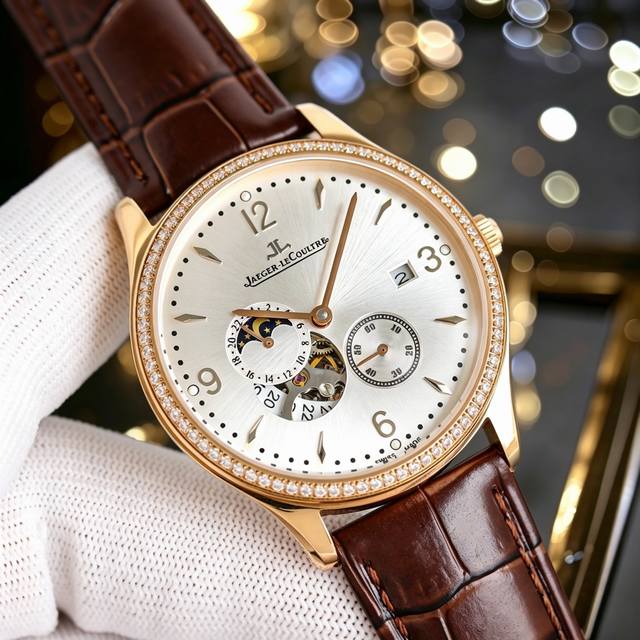 金白同价:p880 升级版全面到货，顶级品质-积家Jaeger-Lecoultre 精品男士腕表，四针分离，技艺精湛，独具匠心，尊贵大气，绅士风格。采用亚洲进