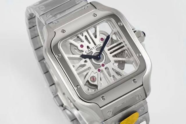 3190Af watch, part of the Cartier Af Santos collection, interprets the art of ti