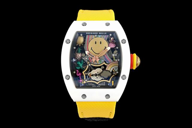 8450 新表』 陀飞轮 Richard Mille Rm 88 Tourbillon Automatic Smiley 笑脸 Richard Mille 新