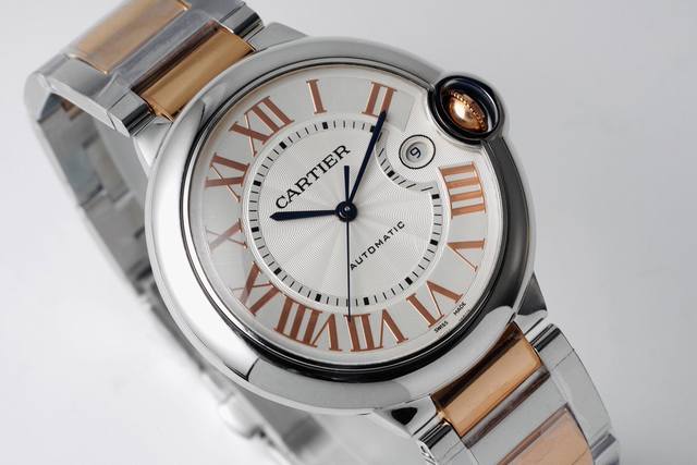 1430Af Popular Item - Cartier Ballon Bleu 42mm Series. Rounded and elegant, exud