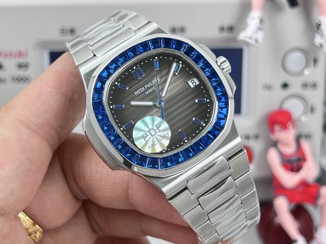 2280pdf Factory 最新款镶砖Vip特殊限量版来袭！ 百达翡丽 patek philippepp10 运动优雅5711 5723系列新款腕表 p