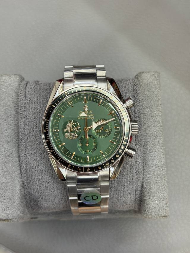 650独家实拍图 欧米茄 石英机芯，男士腕表 Omega Men's Watch. Battery Movement