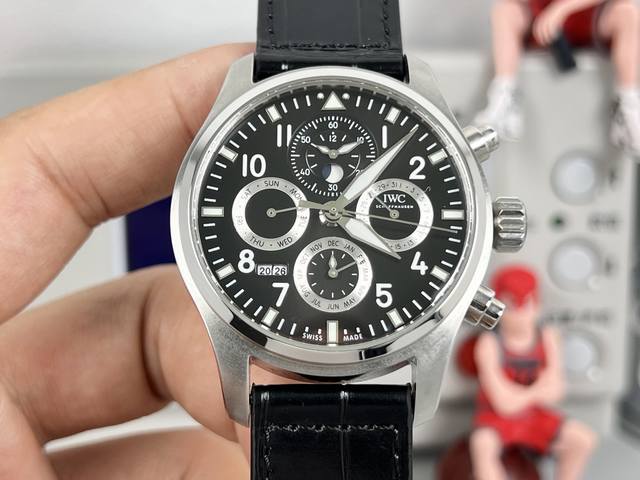 2210V9最新款突破腕表行业，Iwc万国万年历飞行员系列Iw392202腕表“小王子”特别版，分秒必“真”，机芯型号89630同步原装，尺寸42Mmx13Mm