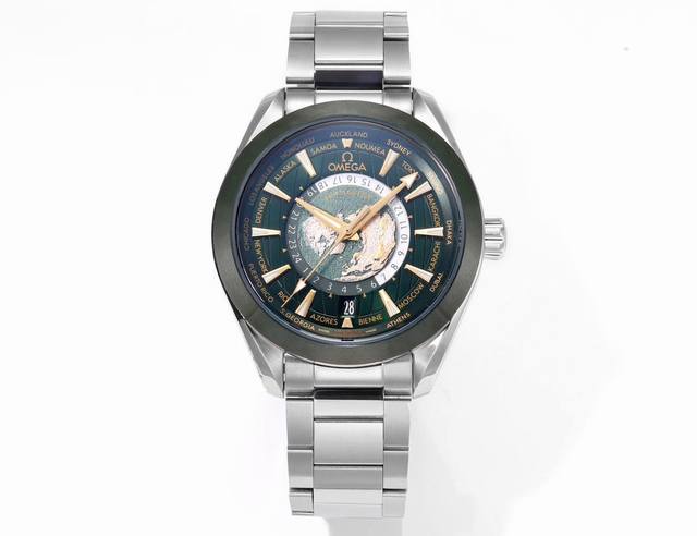 Sj出品 1890 N1Factory V2升级版本来了 欧米茄 Omega 超霸系列 Ot1 超霸世界时220.10.43.22.03 1 1:表壳：正