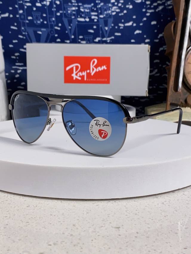 p120 Rayban雷朋 2026新款偏光大框飞行员蛤蟆镜男士太阳镜开车大脸墨镜男高级感痞帅钓鱼 Rb3409