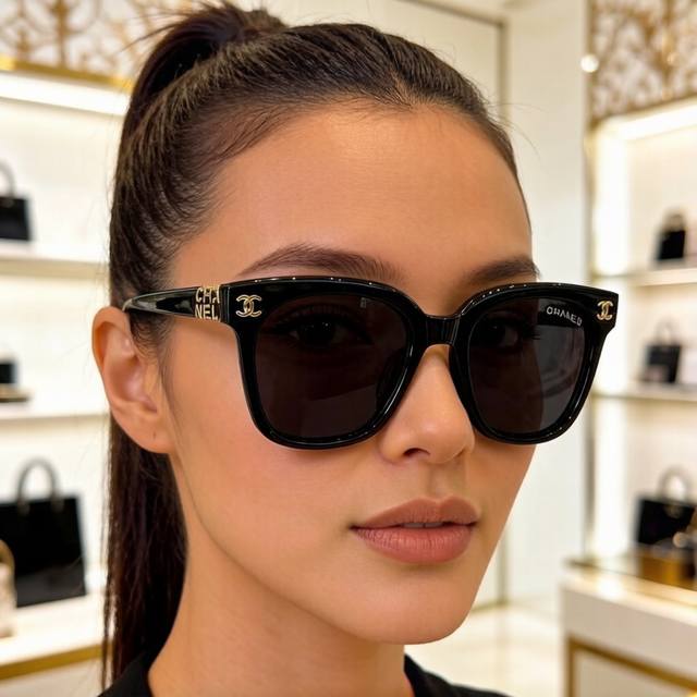 100￥p Chanel香奈儿太阳镜