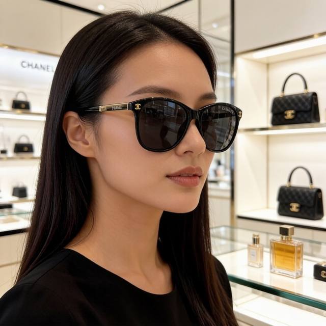 100￥p Chanel香奈儿太阳镜