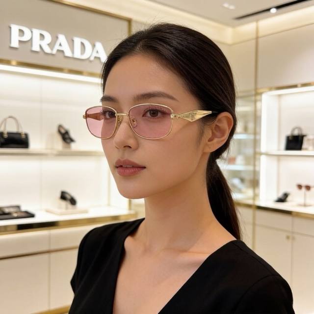 100￥p prada 普拉达 界级大师制造. 男女士墨镜 高档 潮流时尚百搭男士款百搭瘦脸太阳镜 高品质 ！开车太阳镜 ！