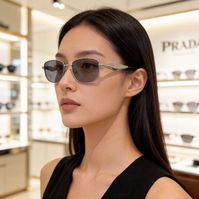 100￥p prada 普拉达 界级大师制造. 男女士墨镜 高档 潮流时尚百搭男士款百搭瘦脸太阳镜 高品质 ！开车太阳镜 ！
