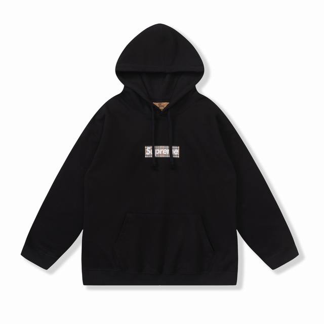p170 Supreme X Burberry Collaboration Series 24Ss New Trendy Classic Sweatshirt, p170 Supreme X Burberry Collaboration Series 24Ss New Trendy Classic Sweatshirt,