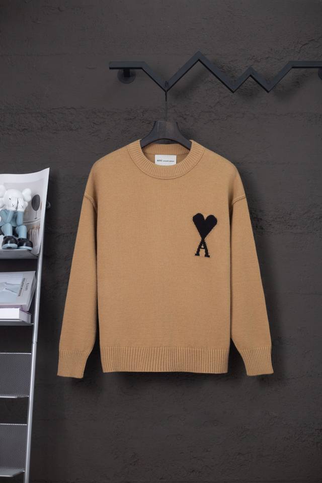 Style Number: Mq808 p120 Style Number: Mq808 Ami White Big Heart Series Jacquard