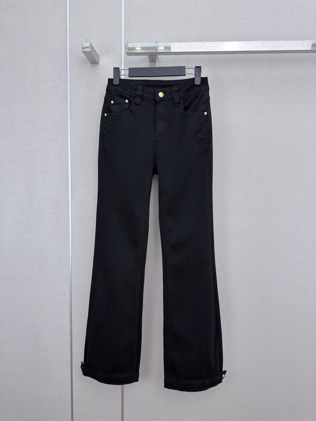 320 Highly recommend YSL's new early autumn 2026 denim straight-leg jeans with s