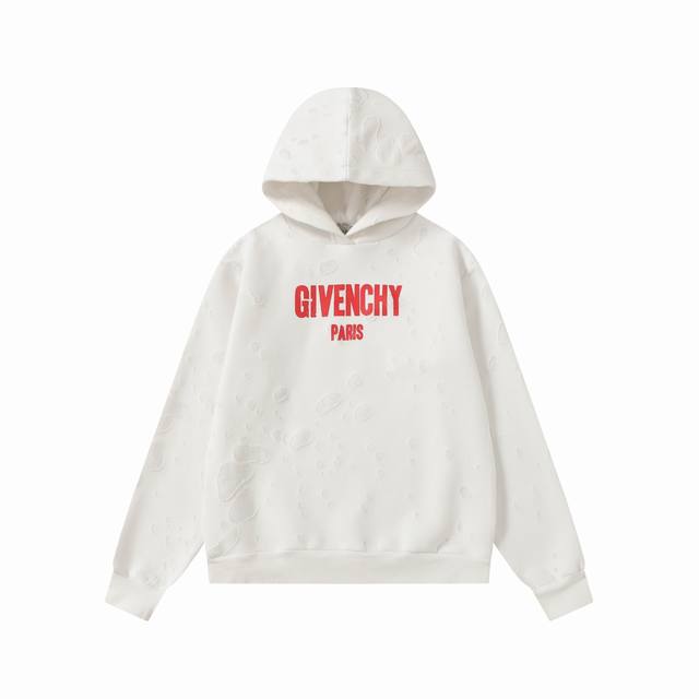 A013#p150 Top Original Replica Givenchy Small Letter Print Ripped Hooded Sweatsh A013#p150 Top Original Replica Givenchy Small Letter Print Ripped Hooded Sweatsh